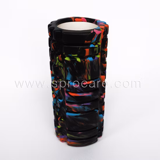 Rullo in schiuma Yoga EVA per tessuti profondi a media densità per massaggio muscolare e rilascio del punto trigger miofasciale