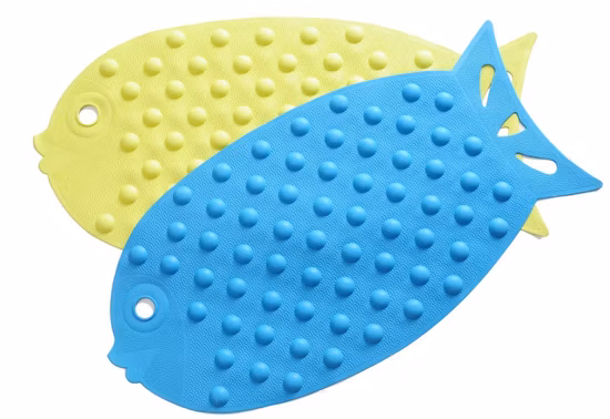 Tappetino per doccia in gomma antiscivolo per massaggio ai piedi della doccia