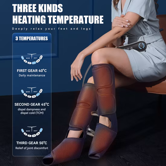 e impastante massaggiatore per il dolore alla spalla del ginocchio riscaldato a infrarossi per la circolazione